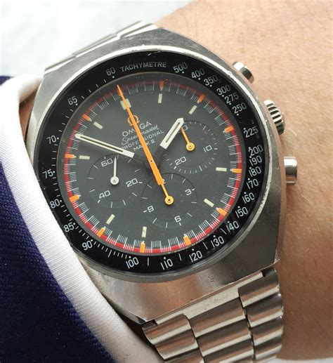 omega speedmaster mark ii racing.